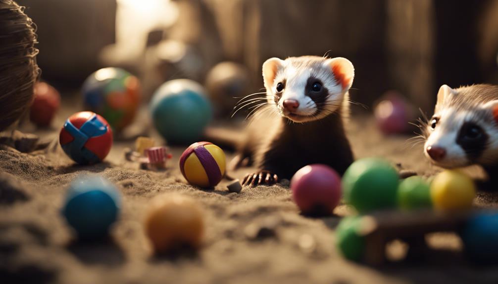 introducing toys to ferrets