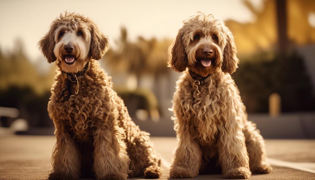 labradoodle vs goldendoodle key differences