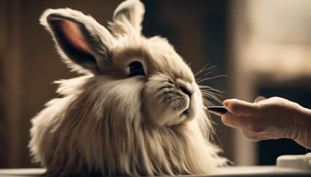 lionhead rabbit grooming needs