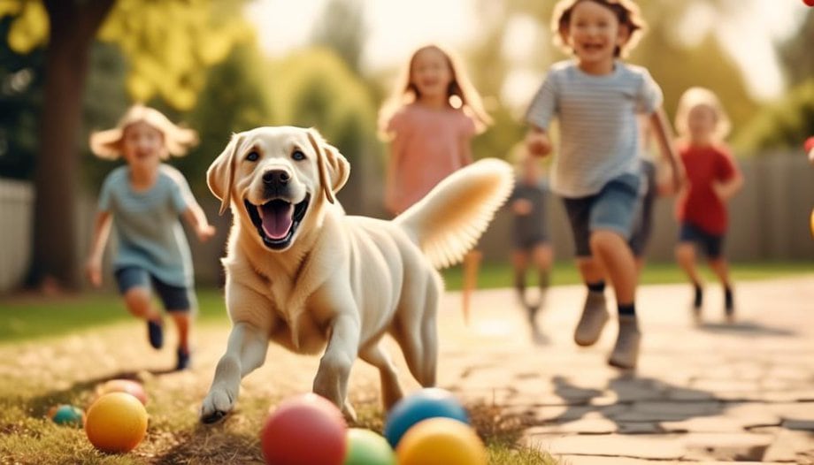 lovable labradors for families