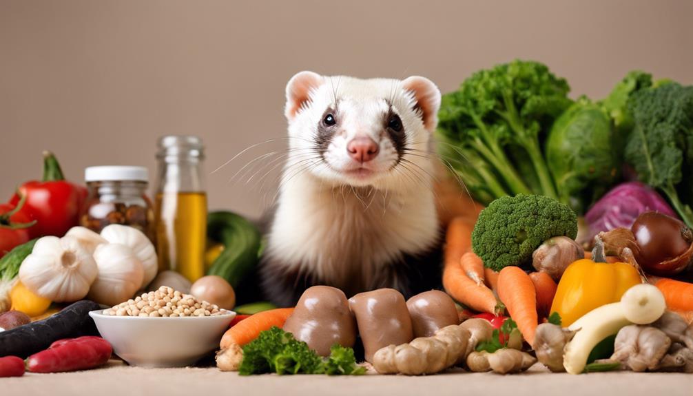 nutrition for elderly ferrets