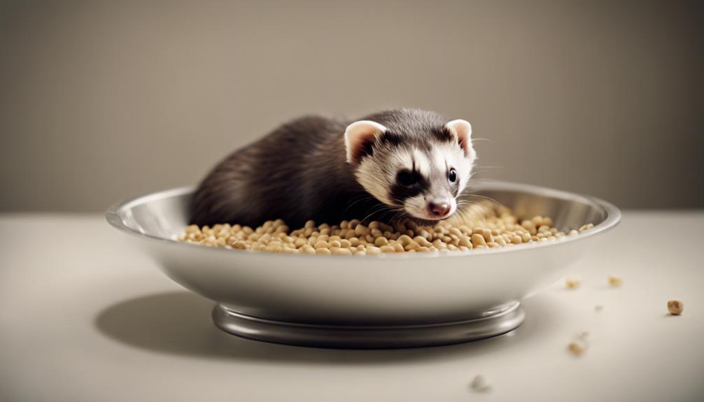 nutritional gaps in ferrets