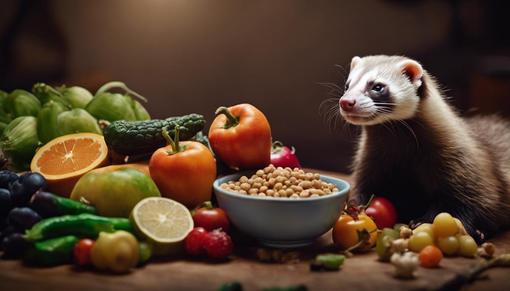 nutritional needs of ferrets