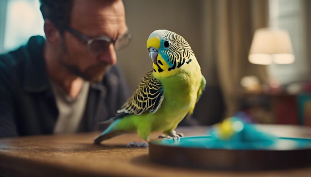 observing budgie s behavior closely