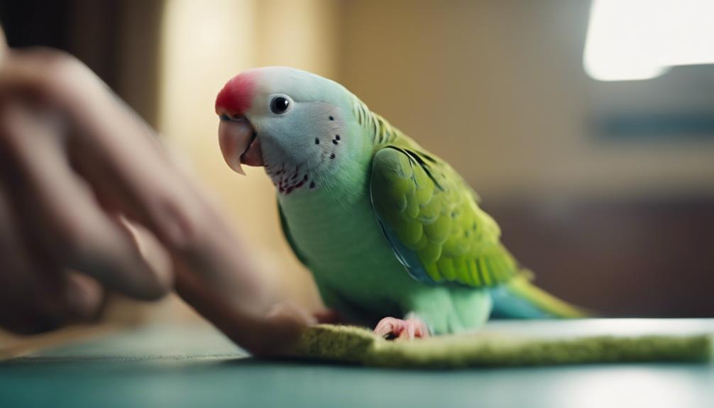 parakeet behavior training advice