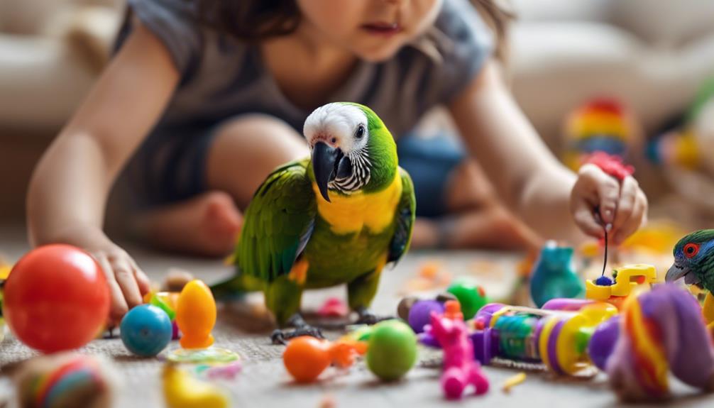 parrot care and training