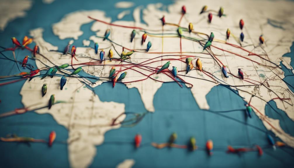 parrot migration patterns analyzed