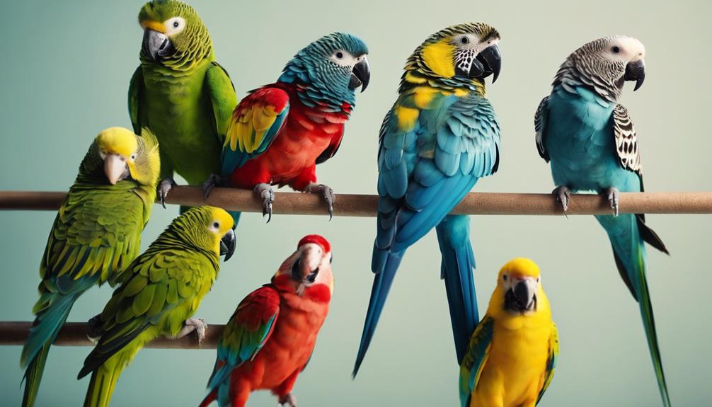 parrot size classification system