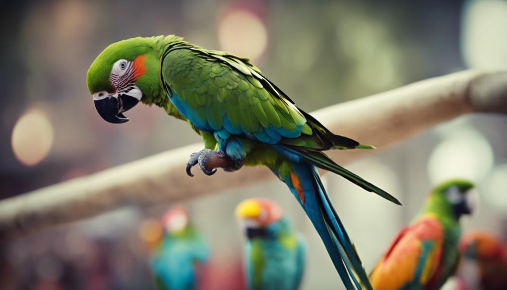 parrot species vocal differences