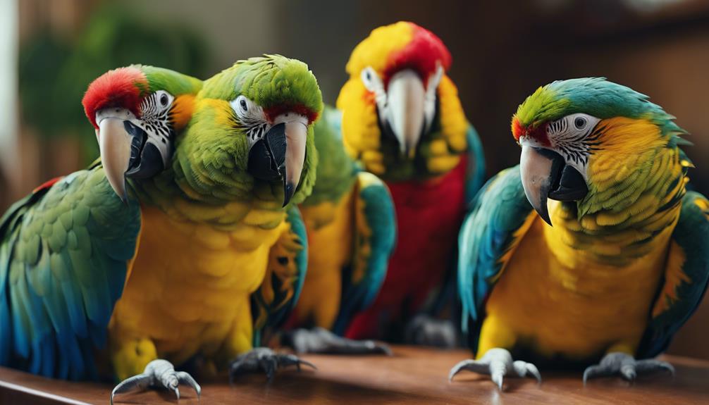 parrot training advice tips