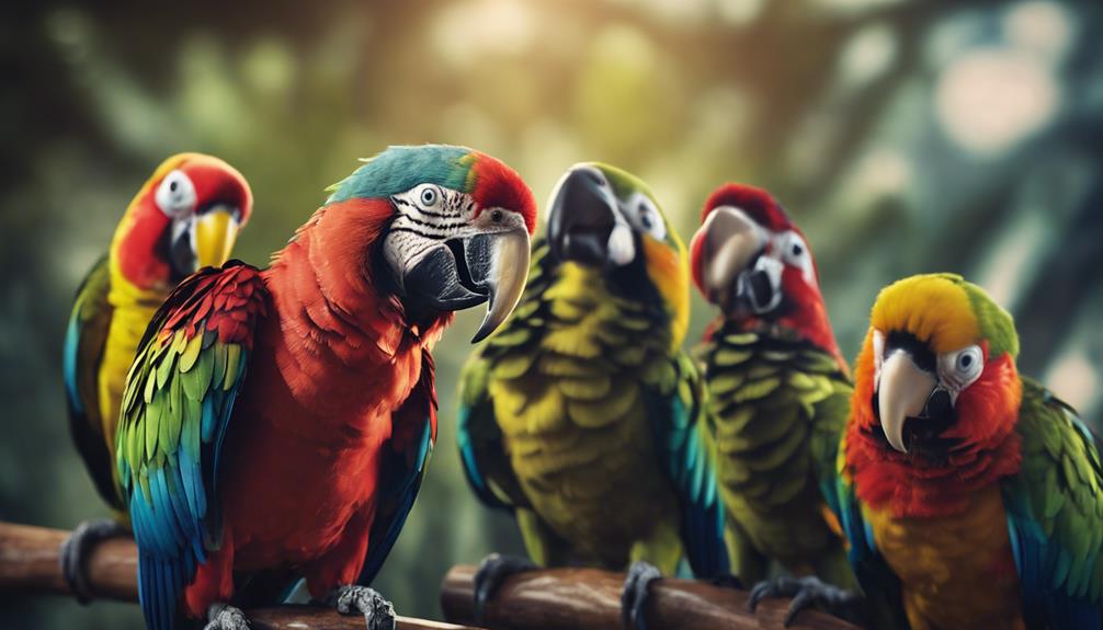 parrots learning to vocalize