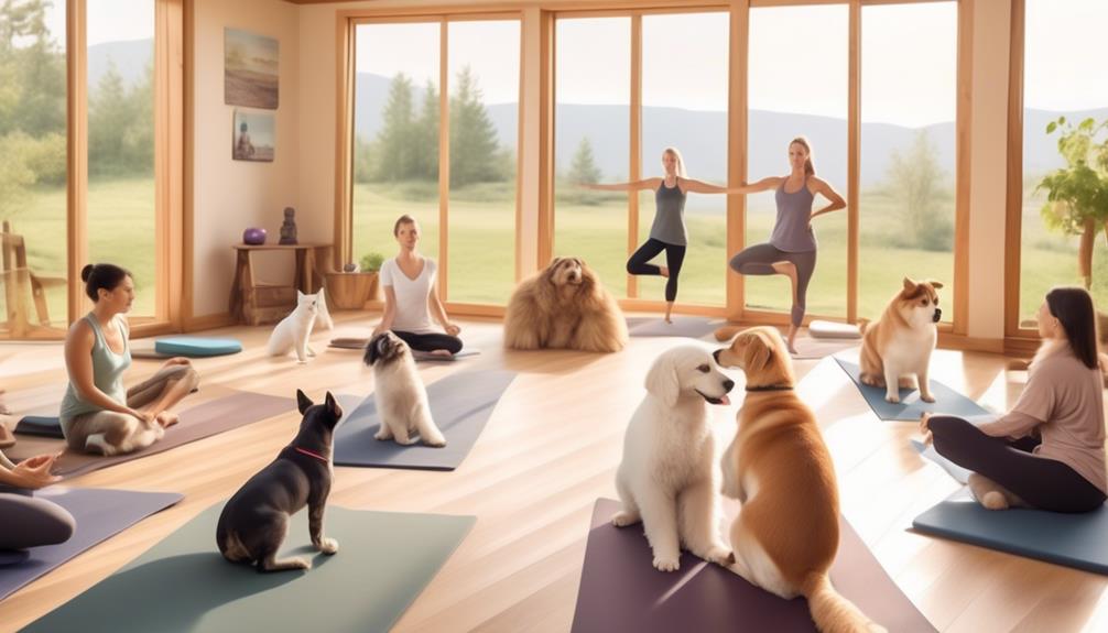 pet yoga competitions and retreats