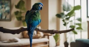 pionus parrot for quietness