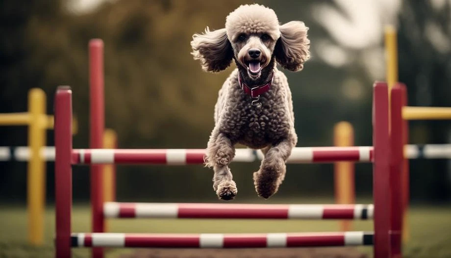 poodles intelligence in dog sports