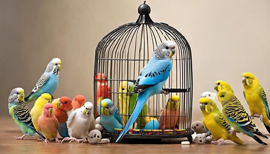 recognizing budgie s need space