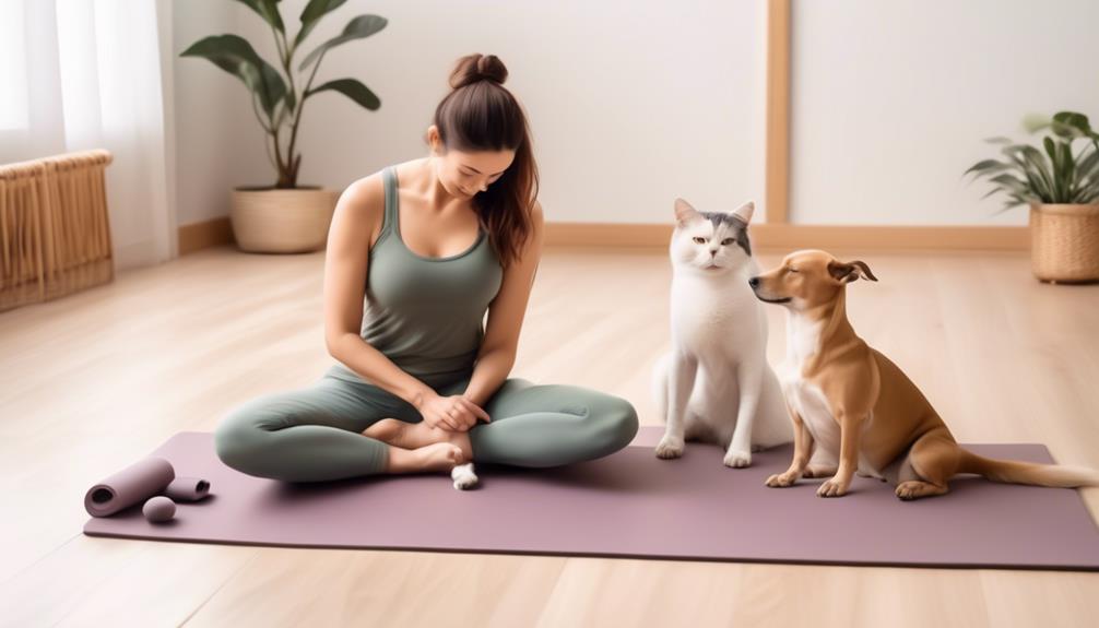 safe pet yoga practices