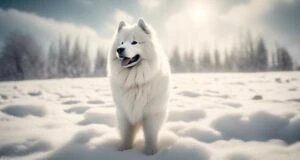 samoyeds perfect cold climate dogs