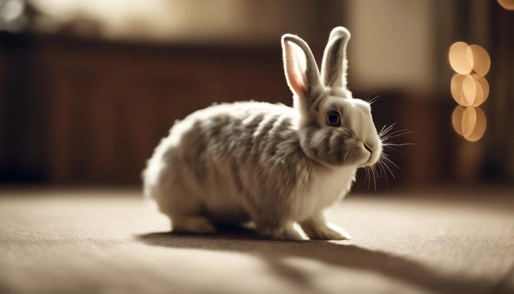 satin rabbit size comparison