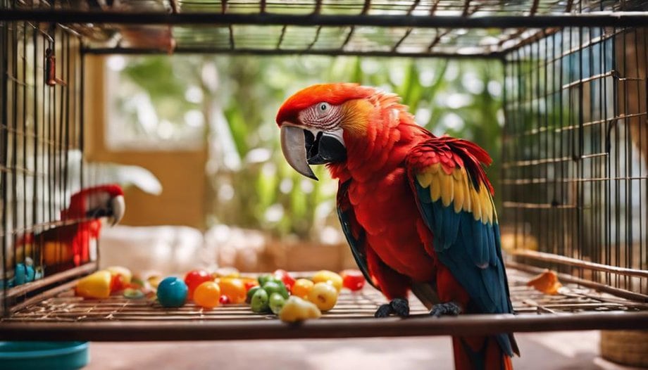 scarlet macaw care guide