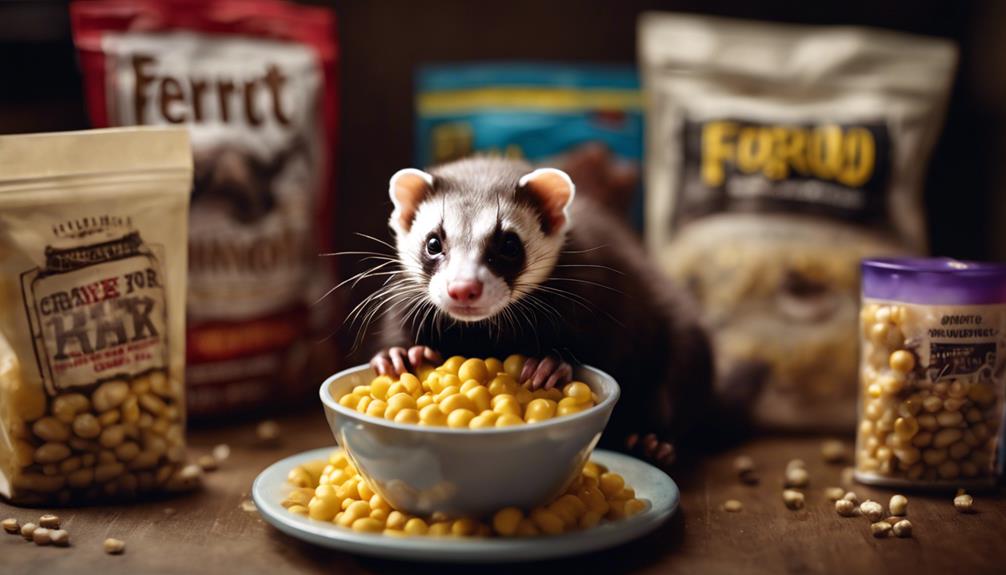 selecting nutritious ferret diets