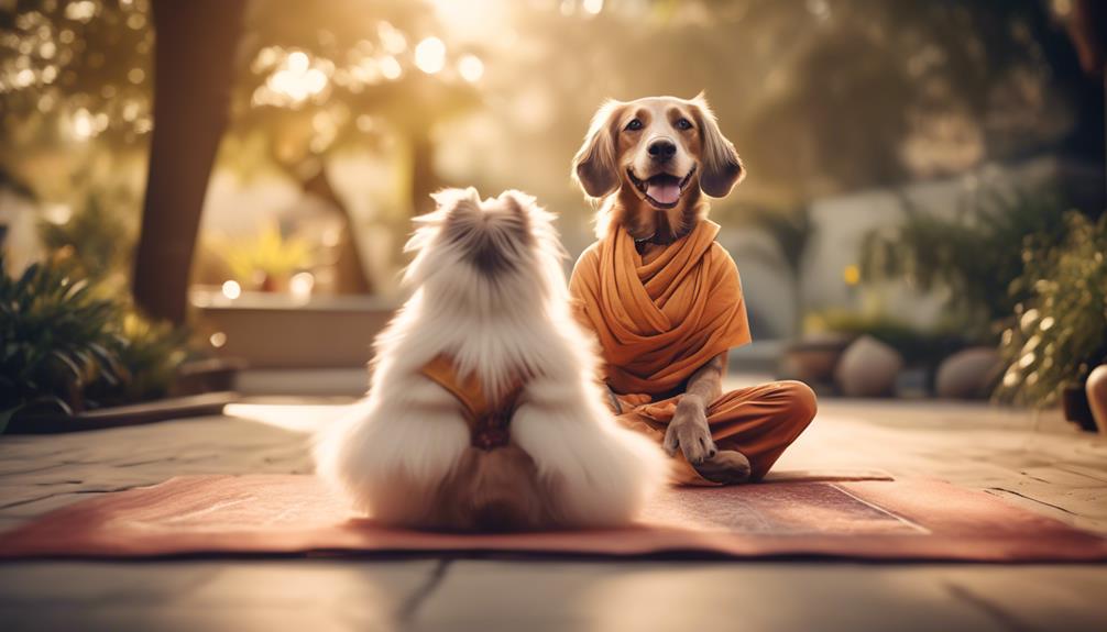 sharing pet yoga success