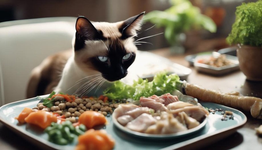 siamese cat feeding advice