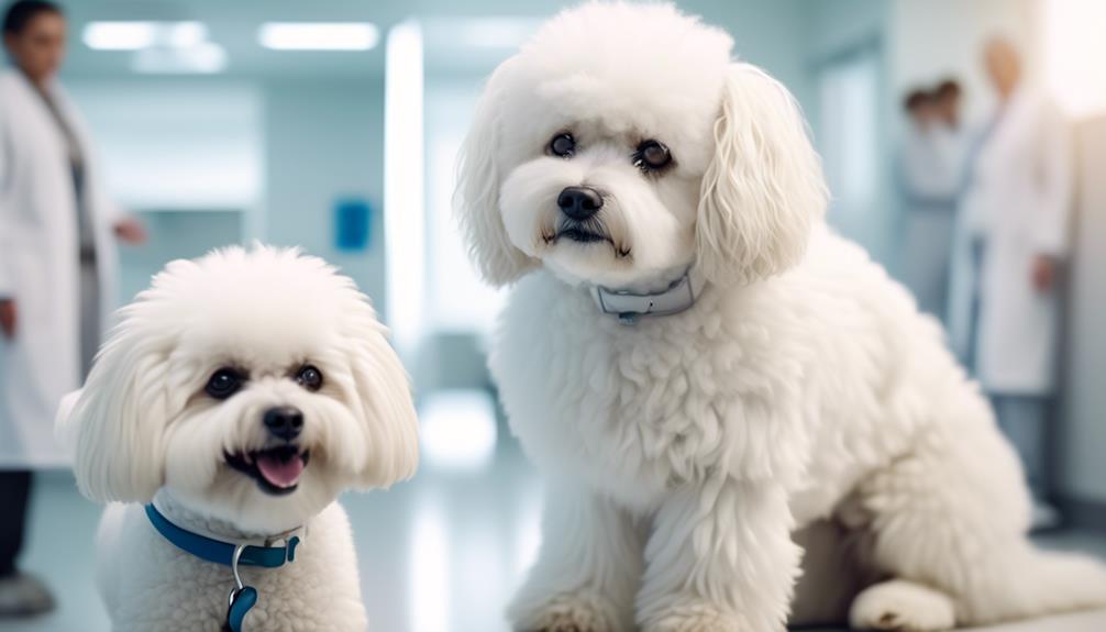 small fluffy white dog