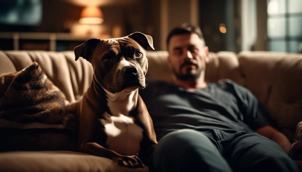 staffordshire bull terrier loyal companion
