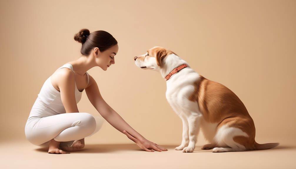 tailoring yoga poses for pets