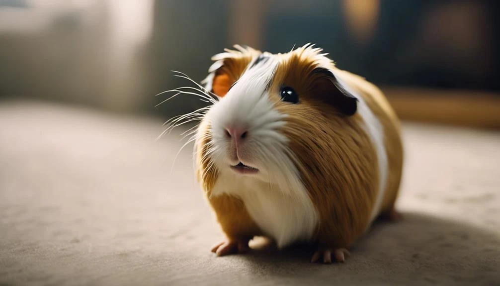 teddy guinea pig features