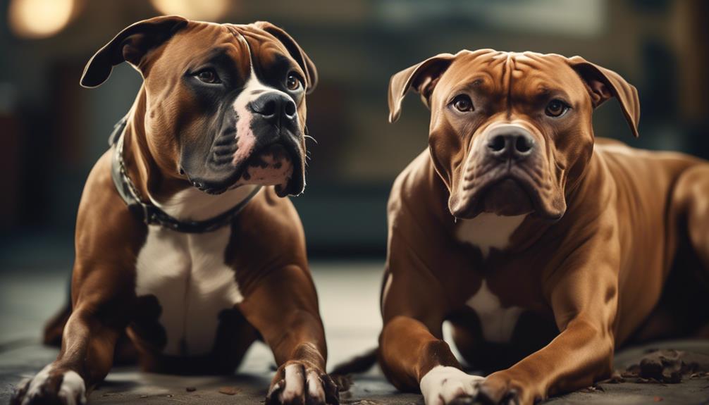 temperament differences between boxers and pit bulls