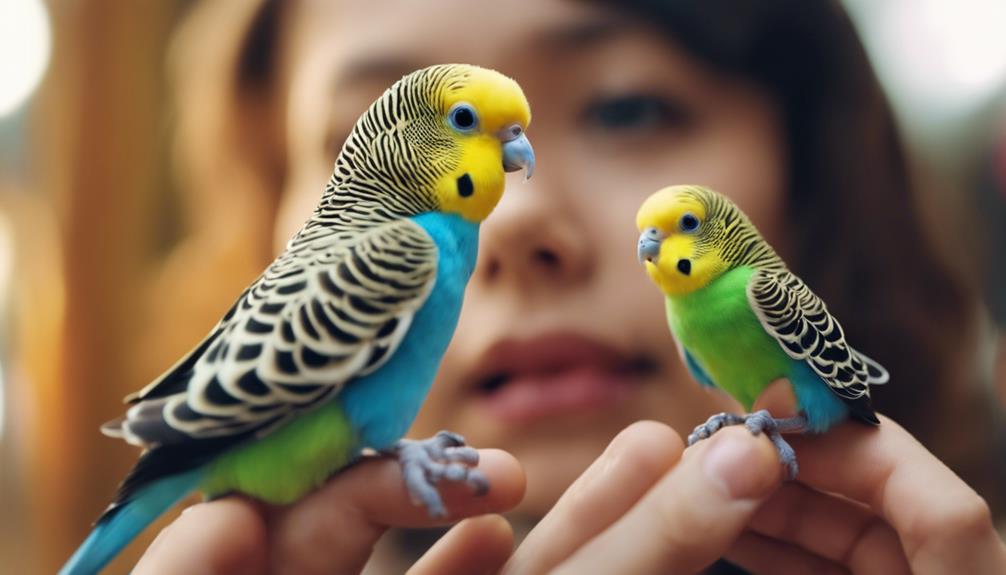 training pet budgerigars effectively