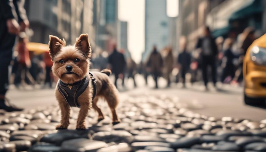 urban obstacles for small dogs