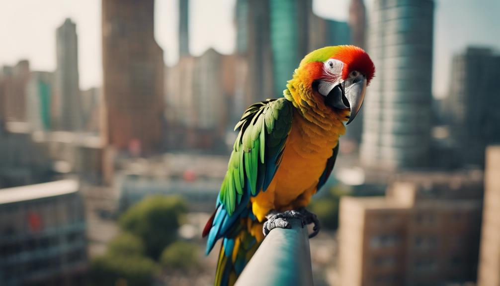 urban parrot adaptations discussed