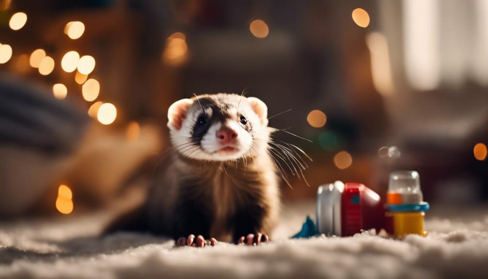 winter care for ferrets