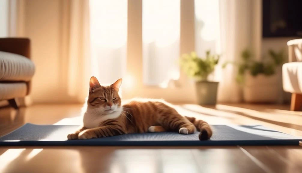 yoga for better pet sleep