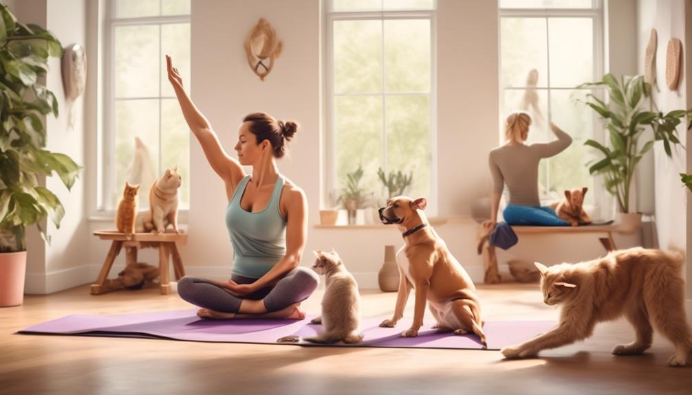 yoga for pets and people