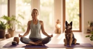 yoga with pets safety