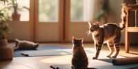 yoga with pets safety