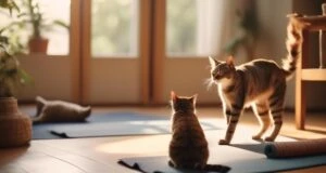 yoga with pets safety