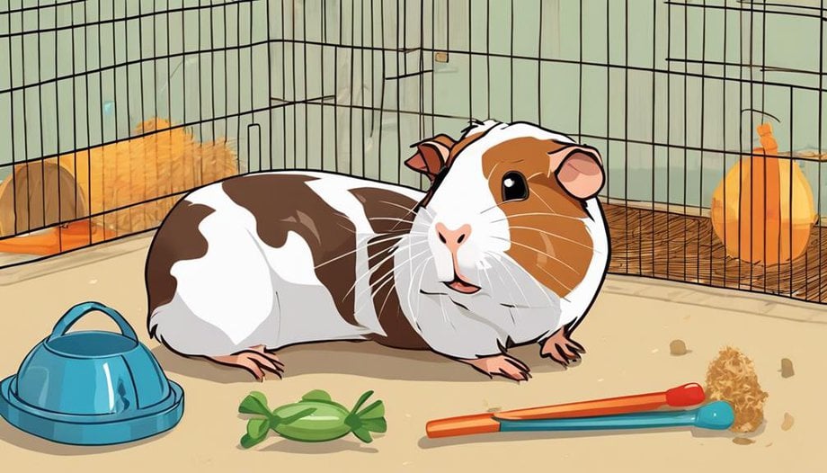 caring for pet guinea pig