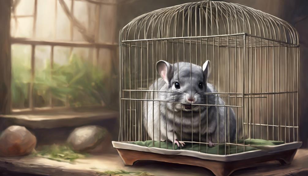 chinchilla bedding change frequency