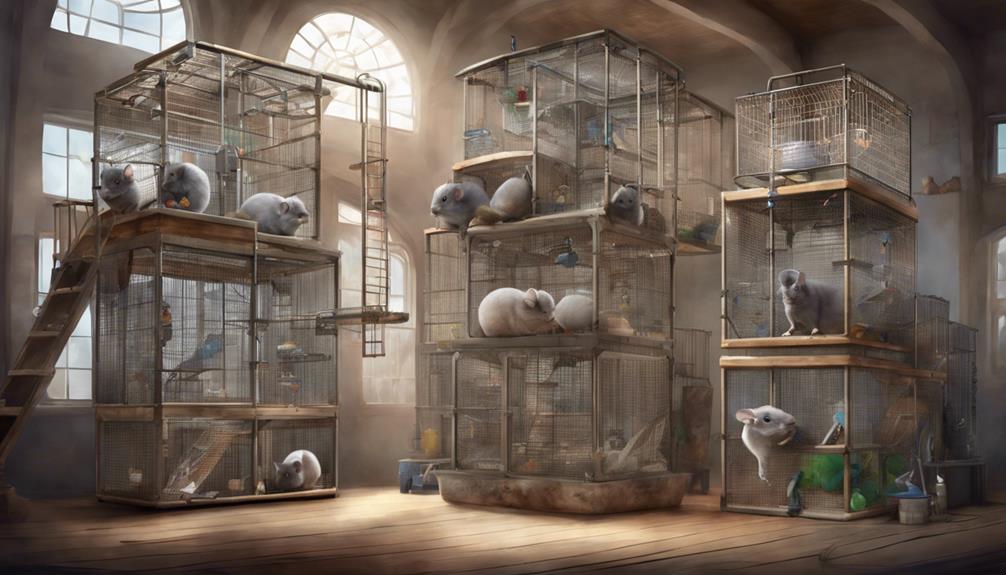 chinchilla cage design essentials