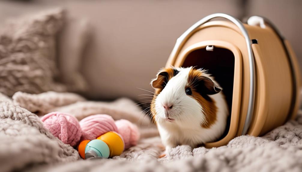 guinea pig anxiety relief