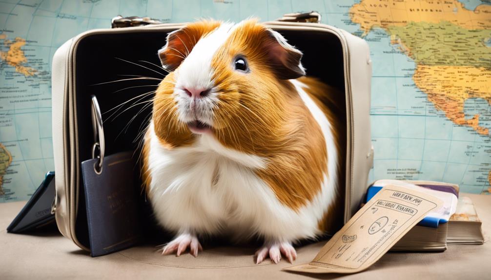 guinea pig travel documents