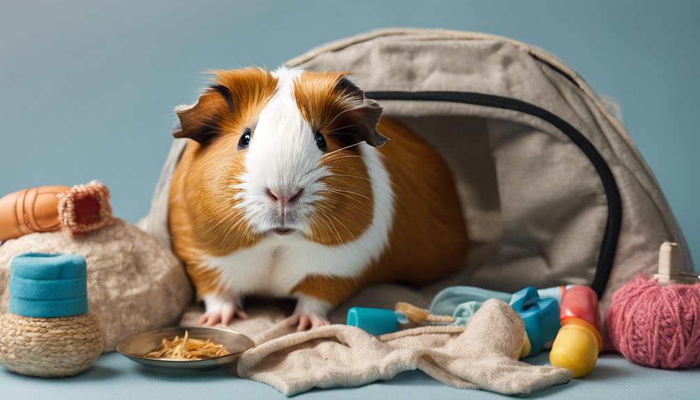 guinea pigs travel tips