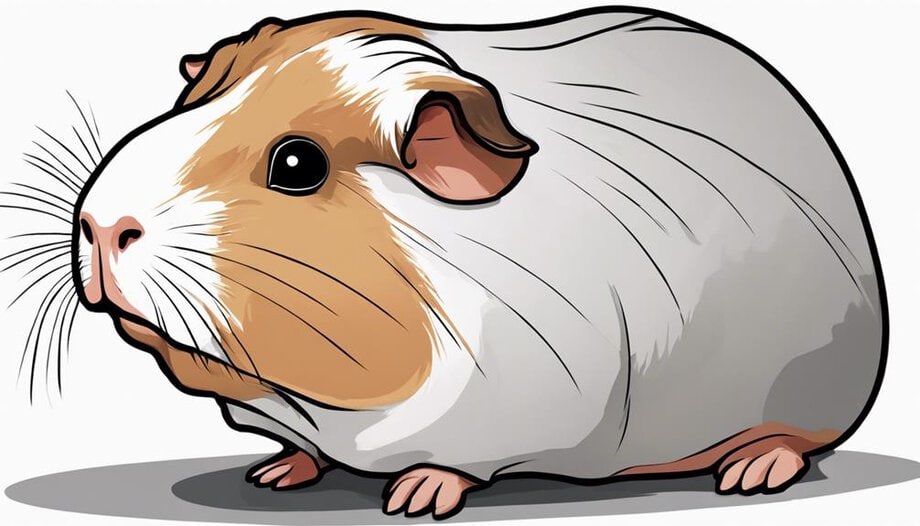 identifying illness in guinea pigs