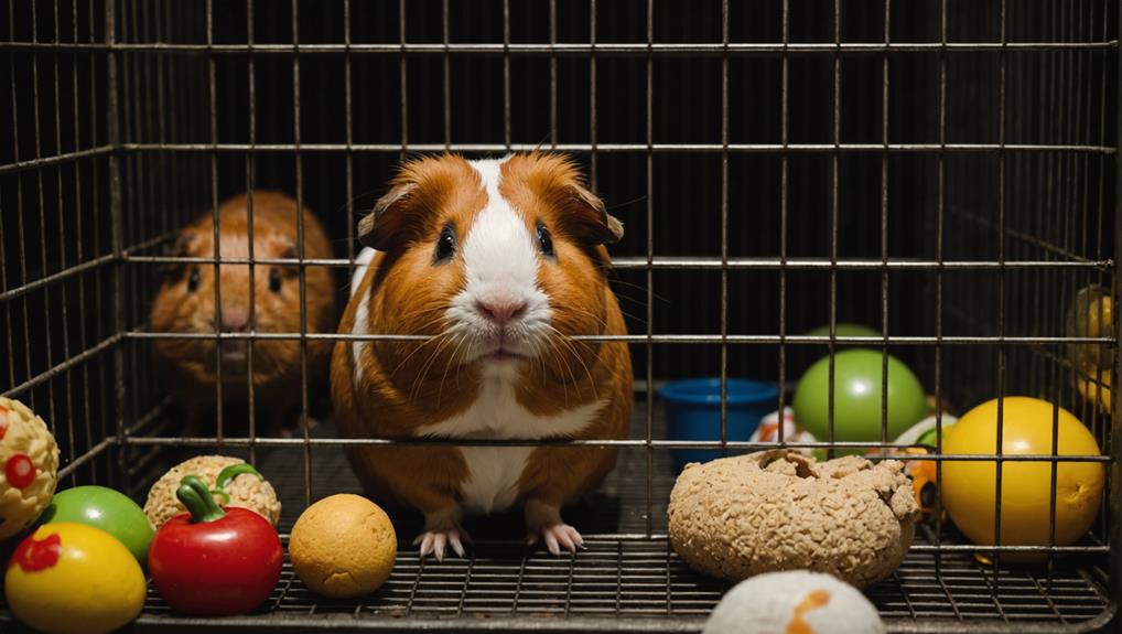 signs of guinea pig depression